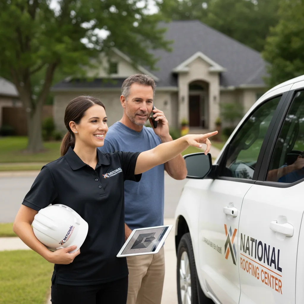 National Roofing Center customer support in Eddington